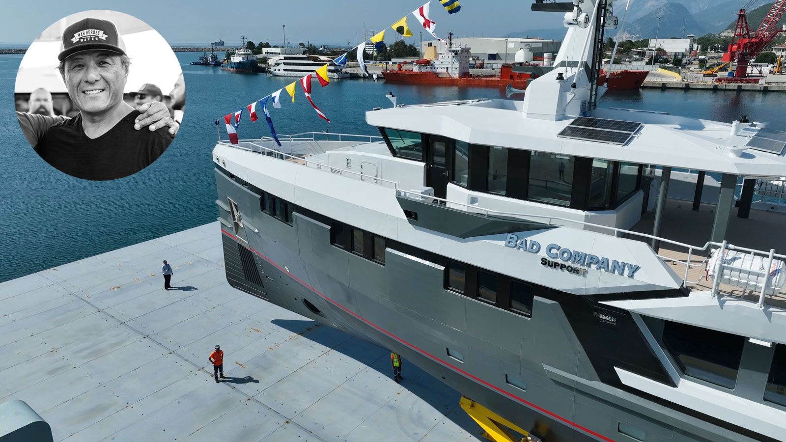 On board the Bad Company yacht fleet with angler Anthony Hsieh